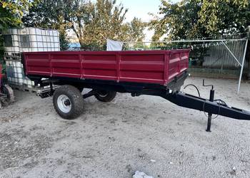 Przyczepa jednoosiowa wywrotka