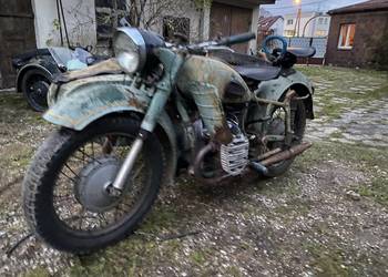 K-750 zarejestrowany w Polsce, białe tablice / m72, k750, dniepr ural