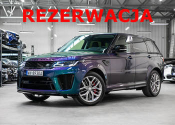 Land Rover Range Rover Sport SVR 5.0 V8 575KM. Spectral Blue SVO. Lakier z…