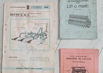 Katalog części, tabele , siewnika Amazone , Nordsten Overum