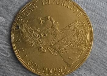 Złota moneta 4 dukaty próby.999 i wadze 13.89g