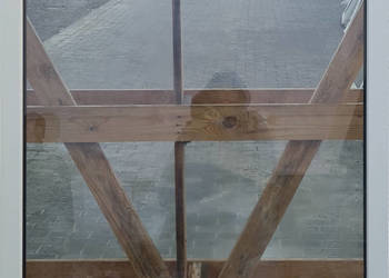 OKNA KacprzaK Witryna 101X113 FIX Używany PCV Plastikowy