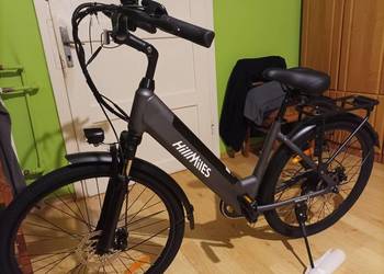 Rower elektryczny, silnik 250W, bateria 36V 13Ah (kolor szary i zielony)