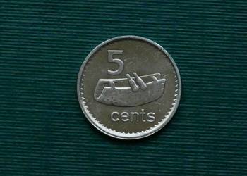 FIDŻI - 5 centów, 2010r.