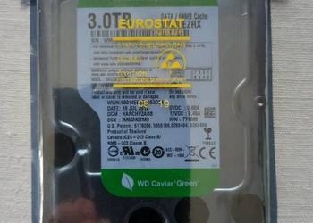 Dysk WD Green 3TB SATA III 3,5" 5400RPM WD30EZRX