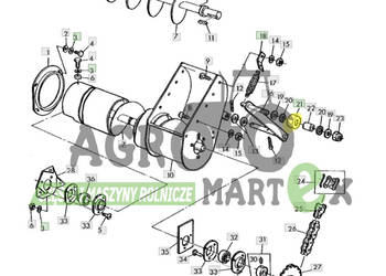 Z44030, Z67126 ROLKA NAPINACZA JD