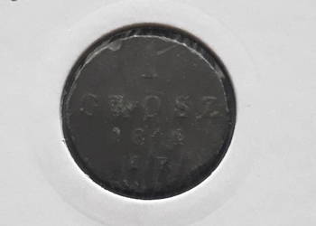 1 Grosz Księstwo Warszawskie 1814 r. I.B