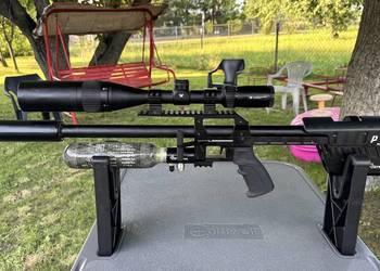 Karabinek / Wiatrówka  RTI P3 Compact plus osprzęt / zestaw pcp