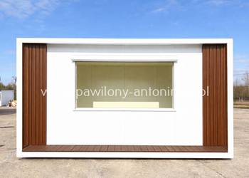 NOWY Pawilon Handlowy Kontener Gastronomiczny Lody Kawa Gofry - PRODUCENT