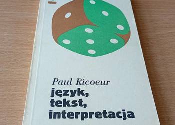 Język, tekst, interpretacja : wybór pism / Paul Ricoeur 1989 BDB-