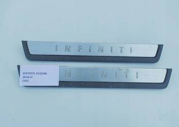 LISTWA PROGU CHROM PRZÓD TYŁ P/L INFINITI QX60 JX