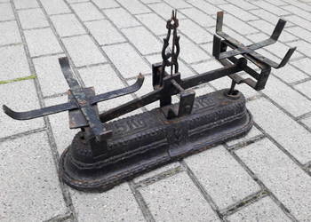 Stara żeliwna waga 5kg