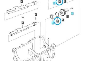 Pierścień segera D52 / S811052005 / LS Tractor 40029297