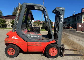 wózek widłowy LINDE H20D Perkins Triplex 4.60m przesuw 1997' 4300mtg