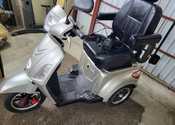 skuter wózek inwalidzki R3J, jak nowy, szary, przebieg tylko 126km