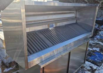 OKAP GASTRONOMICZNY Z FILTRAMI 200/80/55