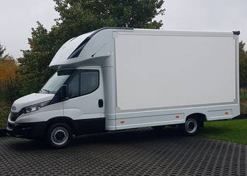 Iveco Daily KONTENER NISKOPODŁOGOWY 4,43x2,23x2,43 SKLEP BAR FOODTRUCK KAM…
