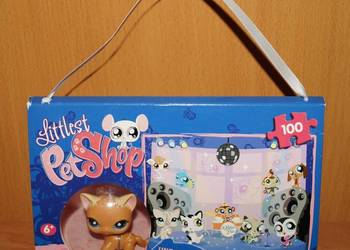 LPS ZESTAW shorthair puzzle UNIKAT Littlest Pet Shop NOWY