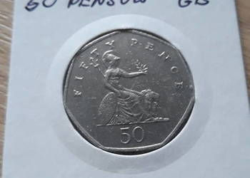 50 Pensów W. Brytania 2001 r i 2003 r. 50 Pensów W. Brytania 2001 r i 2003 r.
