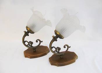 ~* 2 kinkiety * mosiądz III * ~