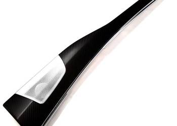 VOLVO listwa ozdobna drzwi wewnetrzna prawy tyl karbon 31699367 OE