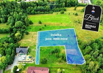 Duża Działka budowlana Jordanów