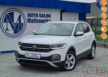 Volkswagen T-Cross 39 Tys.Km DSG Klimatronik 2xPDC Półskóry Grzane Fotele …