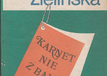 (01760) KARNET NIE Z BALU – KRYSTYNA ZIELIŃSKA
