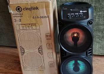 Głośnik Imprezowy Bluetooth RGB | Mocny Bas | Nowy!