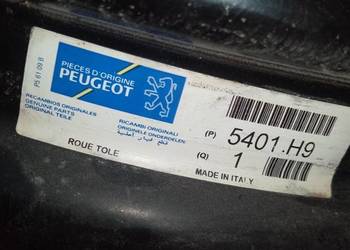 Oryg. 4szt włoskie Felgi stalowe R16" model 5401.H9 do Peugeota / innego