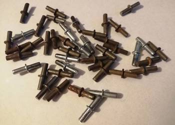 Podpórka pod półkę, kołek meblowy, 2,9x16mm, 43szt. (meblowe