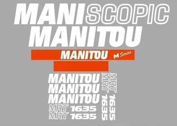Naklejki oklejenie MANITOU MRT 1635 Zamiennik