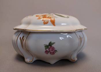 Puzderko Bomboniera Oscar Schlegelmilch Porcelana Szkatułka