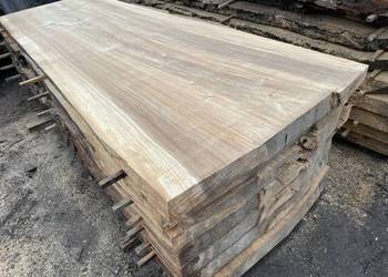 Szerokie Deski topolowe 100cm monolity dyle foszty, drewno na stół 8cm