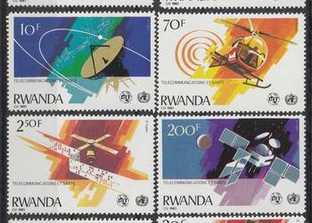 RWANDA - TELEKOMUNIKACJA - 1981 - CZYSTE **