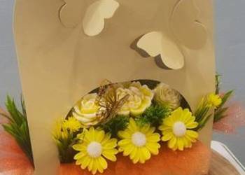 Bukiet prezentowy z naturalnego wosku sojowego