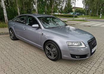 AUDI A6 C6 3,2 FSI V6 255KM MANUAL LPG - STAG SKÓRY,LEDY,XENON,STAN BDB