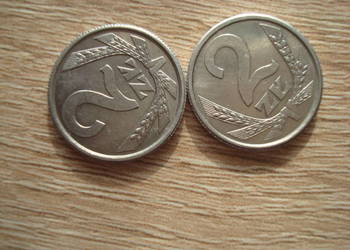 Moneta 2 zł. z 1989 r. i 1 zł.1989 r.