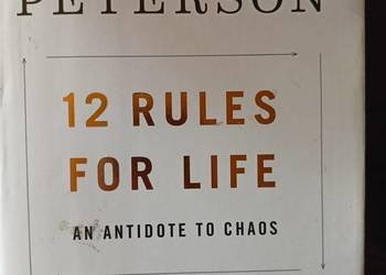 12 rules for life angielskie książki księgarnia Praga unikat