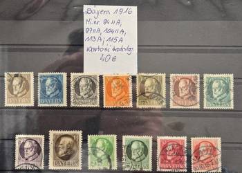 Znaczki pocztowe Bayern 1916