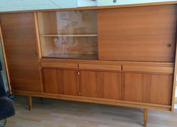 Komoda Teak Vintage Styl Skandynawski Duża 230 cm