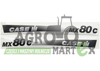 372879A1, 298547A1, 298543A1, 372878A1 NAKLEJKI MX80C CNH