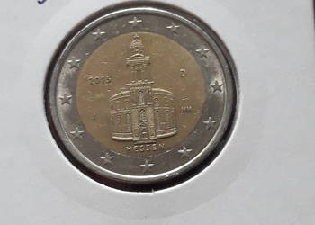 2 Euro Niemcy 2015 r. Hesja men. D