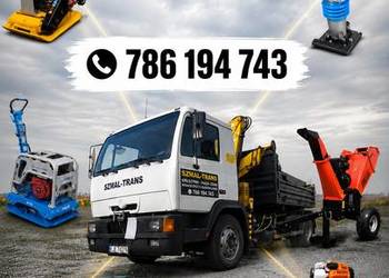 Transport Sprzedaż kruszywa piachu ziemi ogrodowej Usługi HDS