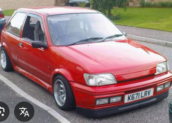 Nowy komplet białych kierunkowskazów Ford Fiesta