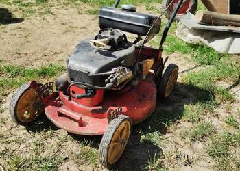 Kosiarka Vintage Benzinrasenmäher R 400 mit Heckauswurf