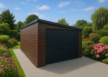Garaż blaszany 8x4 7x4
