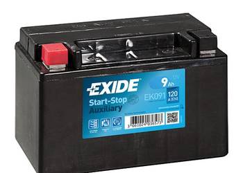 Akumulator Exide AGM 12V 9Ah 120A L+ Auxiliary EK091