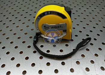 Miara zwijana 5m x 19mm GR.0,14mm ASSIST miara 5m tąsma miernicza 5m