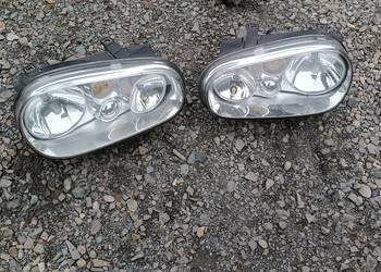 Lampa prawa lewa przednia przód zestaw komplet lamp VW Golf 4 IV Europa